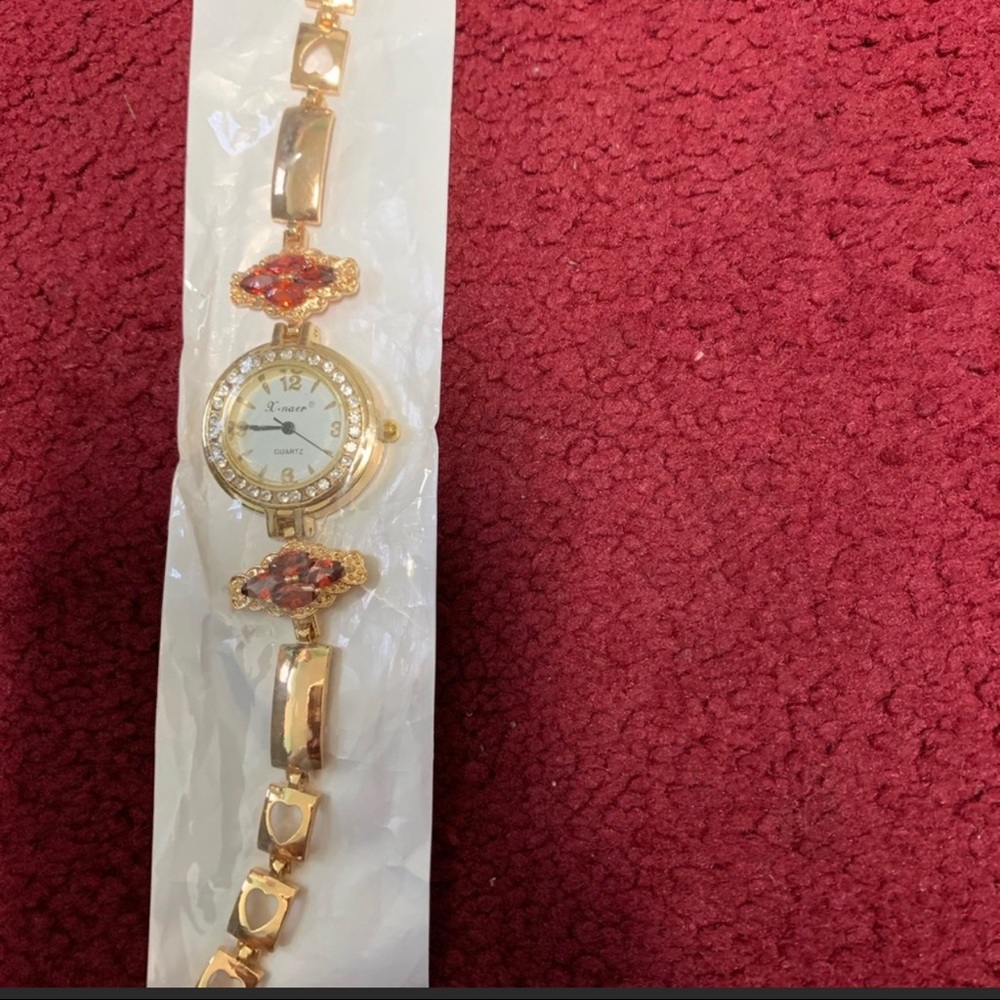 Women’s Laminated 14k Gold Watch